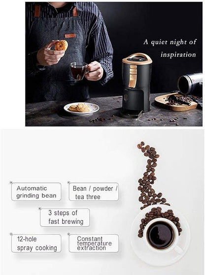 ☕ Mini Coffee & Spice Grinder ⚡ Quick & Easy 🌿✨